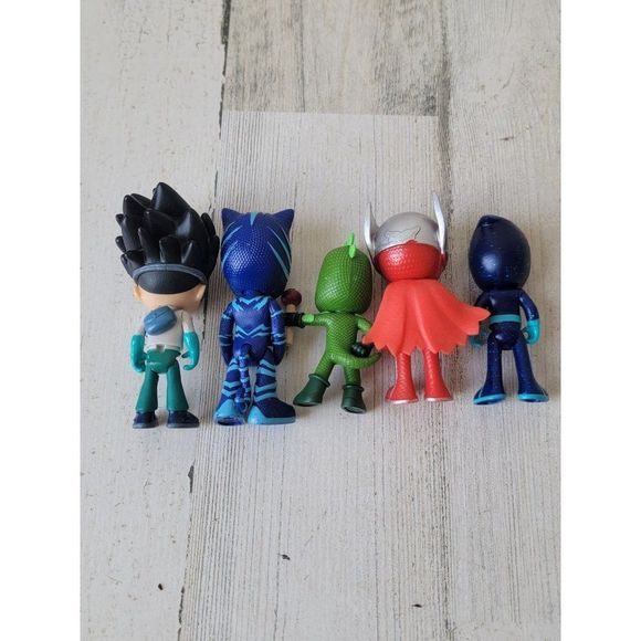 PJ masks Gekko owlette catboy Romeo night ninja playset toy figure - Picture 8 of 16